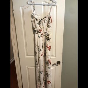 White Dyamite floral maxi dress
